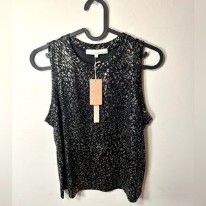 Glitzy sleeveless top